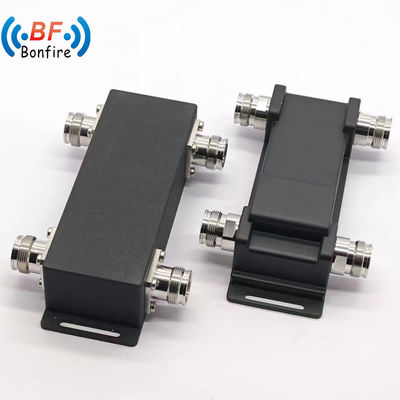 200W 617-3800MHz 698-3800MHz N/4.3-10/DIN Γυναίκα 2 σε 2 από 3dB Συνδυασμός υβριδικού ζευγαρωτή για Ibs