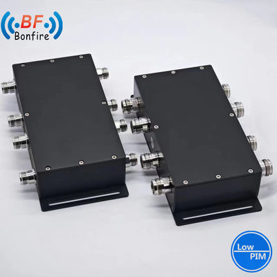 500W 617-3800MHz DIN-Γυναικείο RF υβριδικό συνδυαστή σύνδεσης για το έργο Ibs Low Pim -160dbc