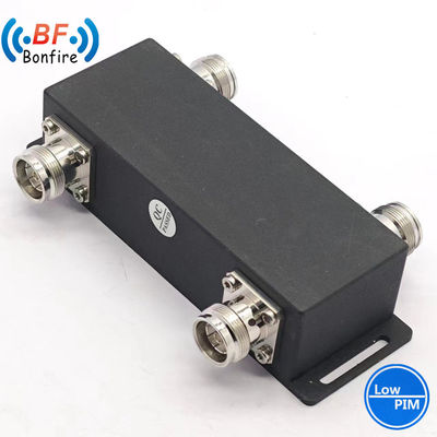 IP65 εσωτερικό/εξωτερικό 698-3800MHz 2X2 υβριδικό συνδυαστή με χαμηλό Pim -160dbc 2 σε 2