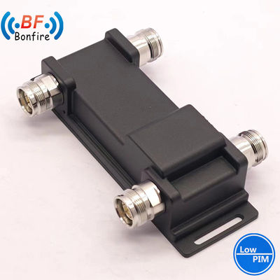 4.3-10-F/DIN-F/N-F Διασύνδεση UHF 698-3800MHz Δύοδρομος Υβριδικός Συνδυαστής RF/Υβριδικός Συνδετήρας