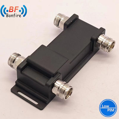 4.3-10-F/DIN-F/N-F Διασύνδεση UHF 698-3800MHz Δύοδρομος Υβριδικός Συνδυαστής RF/Υβριδικός Συνδετήρας