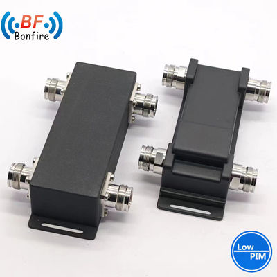 4.3-10-F/DIN-F/N-F Διασύνδεση UHF 698-3800MHz Δύοδρομος Υβριδικός Συνδυαστής RF/Υβριδικός Συνδετήρας