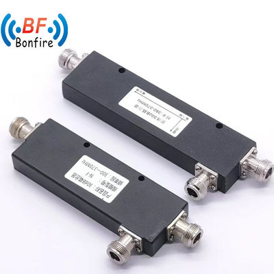 UHF 300-370MHz 30dB RF Directional Coupler με N θηλυκό σύνδεσμο Προσαρμοσμένο/Γκρι