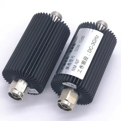 3dB 5dB 10dB Κοασιαλικός Αμβλύντης RF Αμβλύντης DC-3800MHz BNC-M/ BNC-F με Απόδοση