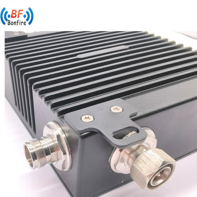 698-2700MHz RF Low Pim Coaxial Fixed Attenuator 4.3-10 Άντρας προς θηλυκό 8dB -160dbc IP65 Κόκκινο