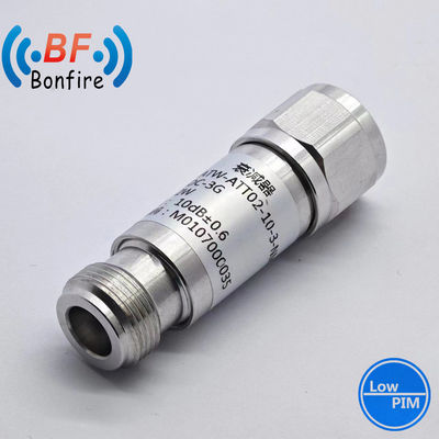 N-M έως N-F 50 Ωμ 200W DC-6GHz RF Attenuator για Ibs/Das Συνολική παράδοση έργου
