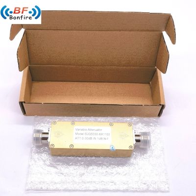 Βήμα Att N-F DC-3000MHz 5W RF μεταβλητός εξασθενητής για σταθερή και ακριβή εξασθένιση