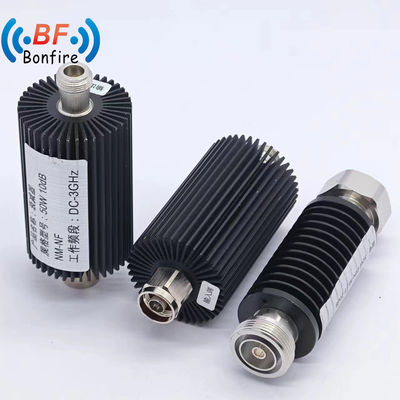 50W χαμηλό Vswr DC-3800MHz ρυθμιζόμενος Attenuator μεταβλητός RF σταθερός Attenuator 10dB 20dB