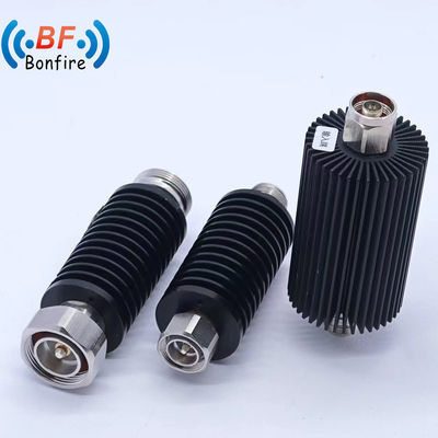 Άσπρος σταθερός Attenuator DC-3800MHz N Connector 50W Wide Frequency Range Step Attenuator