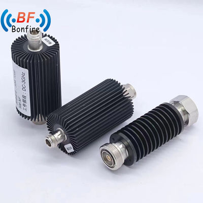 Δύναμη αποσβεστήρα τύπου N 200W DC-3800MHz 50 Ωμ 3/6/10/15/20/30/40dB Ρυθμίσιμο Μαύρο