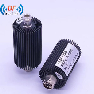 50W 3-40dB ρυθμιζόμενος ραδιοσυχνοποιητής ομοαξονικού εξασθένισης με μηχανική και σταθερή εξασθένιση