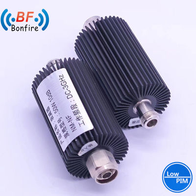 Γκρι 100W DC-3800MHz 3-40dB ρυθμιζόμενος Attenuator RF Coaxial Attenuator για τηλεπικοινωνιακό σύστημα