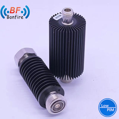 Κόκκινος 100W ρυθμιζόμενος αποσβεστήρας RF κοακσιακός προσαρμογός DC-3800MHz DIN θηλυκό σε αρσενικό 3-40dB