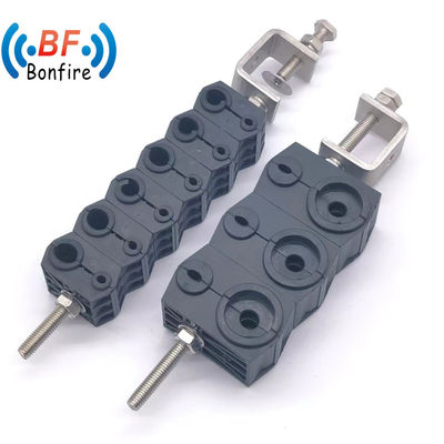 Παροχή πλαστικών ADSS Fiber Cables Accessories Wedge Dead End Anchor Clamp για την αναστολή