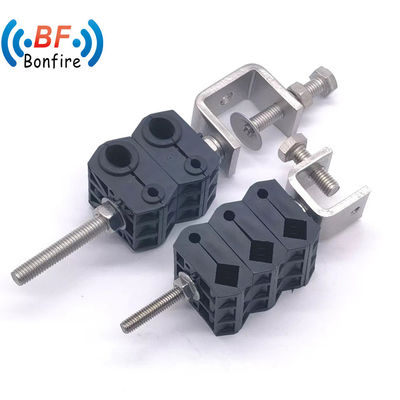 Παροχή πλαστικών ADSS Fiber Cables Accessories Wedge Dead End Anchor Clamp για την αναστολή