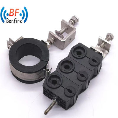15.00cm * 6.00cm * 1.50cm Πακέτο 3 Way Feeder Clamp για 5mm Fiber και καλώδιο ρεύματος