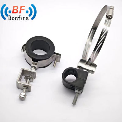 RF Twin Coaxial Superflex Smooth Cable Feeder Clamp για εφαρμογές τηλεπικοινωνιών