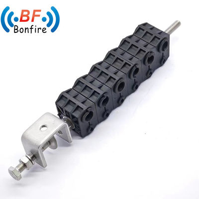RF Twin Coaxial Superflex Smooth Cable Feeder Clamp για εφαρμογές τηλεπικοινωνιών
