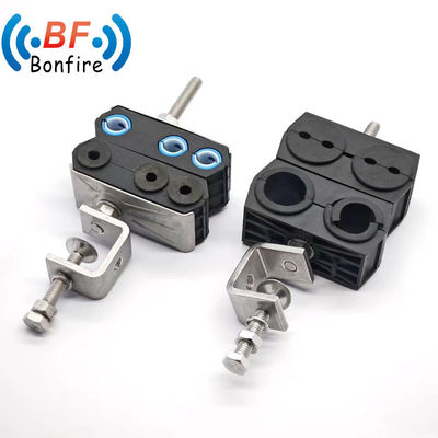 Προσαρμοσμένα 5-7mm 13-14mm Τρεις τρύπες Hook Type Feeder Clamps Αυτοκλείδωμα Cable Clamps
