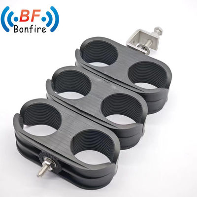 Προσαρμοσμένα 5-7mm 13-14mm Τρεις τρύπες Hook Type Feeder Clamps Αυτοκλείδωμα Cable Clamps