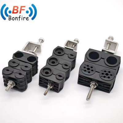 Ασφαλής αυτοκλείδωσης Hooking Fiber Cable Clamps με 15.00cm * 6.00cm * 1.50cm Πακέτο