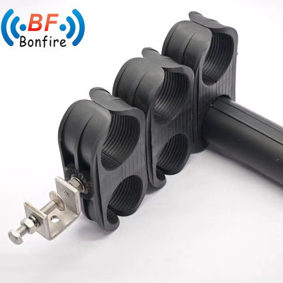 Ασφαλής αυτοκλείδωσης Hooking Fiber Cable Clamps με 15.00cm * 6.00cm * 1.50cm Πακέτο