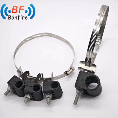 Ασφαλής αυτοκλείδωσης Hooking Fiber Cable Clamps με 15.00cm * 6.00cm * 1.50cm Πακέτο
