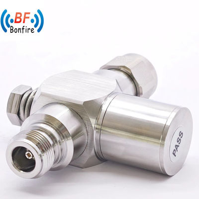 1/4 μήκος κύματος RF Coaxial Surge Protector Arrester 698-3800MHz για ενισχυμένη προστασία
