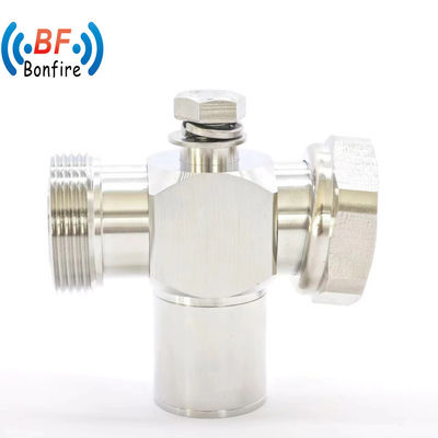 1/4 μήκος κύματος RF Coaxial Surge Protector Arrester 698-3800MHz για ενισχυμένη προστασία