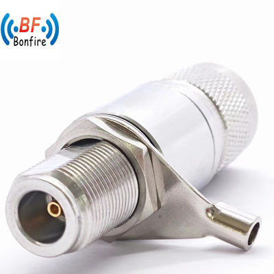 Εσωτερικό/εξωτερικό 3GHz αρσενικό Jack N Plug Γυναικείο διαμέρισμα σε RP-SMA αρσενικό προστατευτικό υπερεκτάσεων