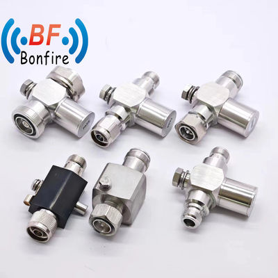 Εσωτερική/εξωτερική προστασία IP65 698-3800MHz RF 3G SMA Connector N-M προς N-F Συσκευή προστασίας από υπερτάσεις