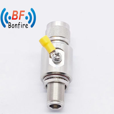 RF 698-3800MHz Coax Surge Protector N Γυναικείο διαμέρισμα σε N-F Lightning Arrester Arrestor