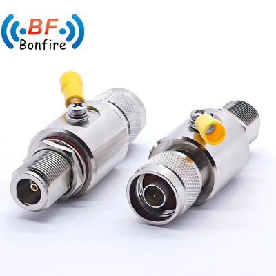 Pl259 Πηγή προς So239 Πηγή για CB Radio Ham Radio Gear 2-Way Base Stations RF Arrester