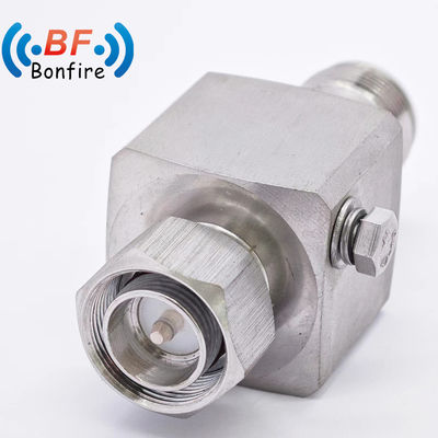 N-M έως N-F DC-6000MHz RF Coaxial Connector για τηλεοπτική κεραία UHF Coax Surge Arrester