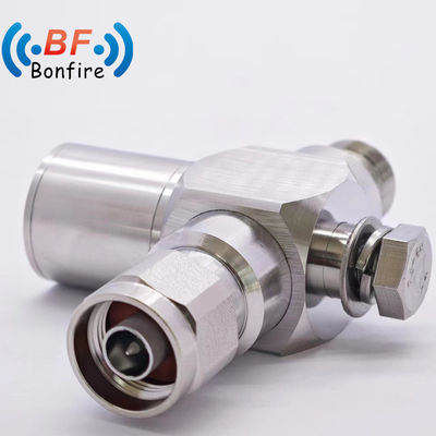 Ραδιοφωνική κοαξιώδης N Plug Jack Lightning Arrester Surge Protector N Άντρας σε N θηλυκό διαμέρισμα