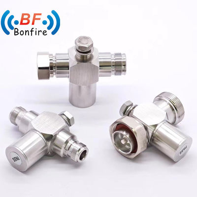 Ραδιοφωνική κοαξιώδης N Plug Jack Lightning Arrester Surge Protector N Άντρας σε N θηλυκό διαμέρισμα