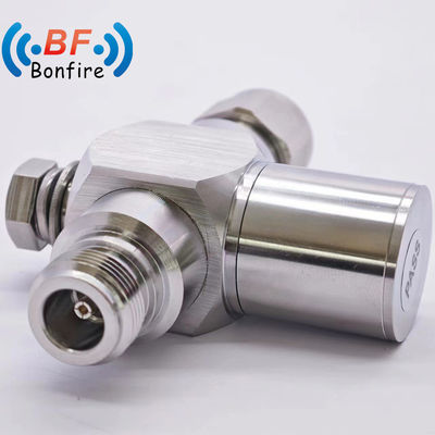 BLQ-6g RF Προστατευτής κεραυνοβολίας Προστατευτής τροφοδοσίας κεραυνοβολίας Συνεχιστής αερίου RF Συνεχιστής σωλήνα N αρσενικό προς N αρσενικό πλέγμα διπλό αρσενικό θηλυκό καλώδιο Συνεχιστής κεραυνοβολίας