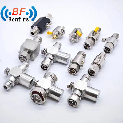 Προσαρμοσμένος F τύπου RF Lightning Arrester για Τηλεόραση 698-3800MHz Διπλός Διπλός Γυναίκα