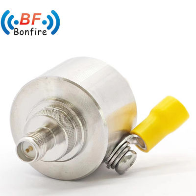 RF Lightning Arrester Δύο Female F Jack προς F Jack Κοακσιακό καλώδιο προστατευτικό 698-3800MHz εσωτερικό/εξωτερικό IP65