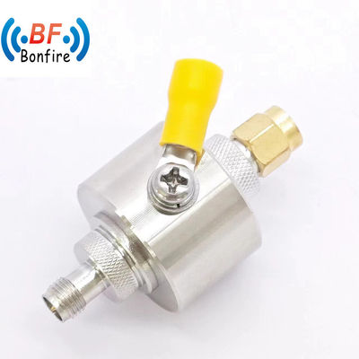 698-3800MHz RF Δύο γυναίκες προστατευτής κεραυνών F Kk TV Surge Arrester για προστασία