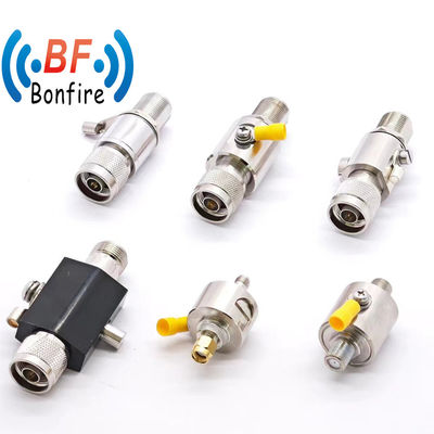 BLQ-XXXXX 50ohm RF F τύπου τηλεοπτικός κοακσιακός δέκτης κεραυνών για εσωτερικό/εξωτερικό IP65