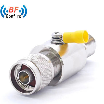Εσωτερικό/εξωτερικό IP65 698-3800MHz RF Arrester Lightning Protector Arrester F Surge Protection Tube