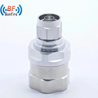 Αδιάβροχο ποσοστό IP 67 DC-6GHz 500W 7/16 DIN αρσενικό 7/8 ευέλικτο καλώδιο RF σταθερό συνδέτη