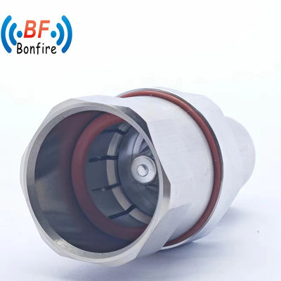 Αδιάβροχο ποσοστό IP 67 DC-6GHz 500W 7/16 DIN αρσενικό 7/8 ευέλικτο καλώδιο RF σταθερό συνδέτη