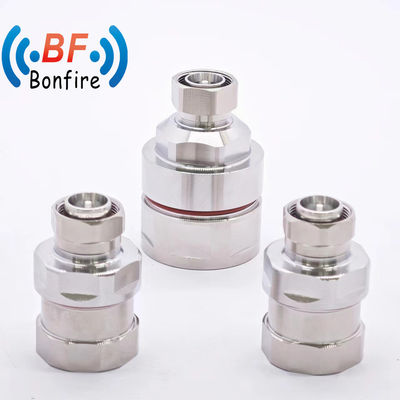 DC-6GHz 500W 7/16 DIN αρσενικό 7/8 ευέλικτο καλώδιο RF σταθερός σύνδεσμος -155dbc