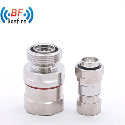 DC-6GHz 500W 7/16 DIN αρσενικό 7/8 ευέλικτο καλώδιο RF σταθερός σύνδεσμος -155dbc