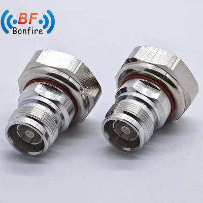 Εύκολη τοποθέτηση RF σύνδεσης 1/2 4.3-10 DC-4GHz καλώδιο RF συνδετήρα Mount RF συνδετήρες
