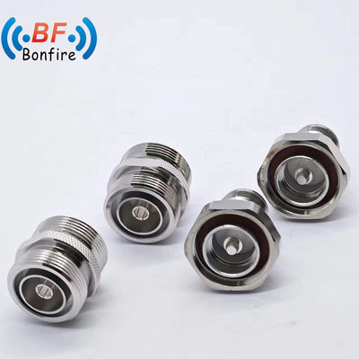 RF DIN-Male Connector για 7/8&quot; Coaxial Feeder Cable Δυνατότητα άνω των 500 κύκλων