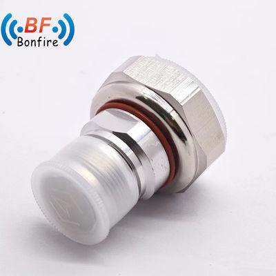 Αδιάβροχο 4.3-10 αρσενικό σε 7/16 DIN θηλυκό RF Adapter Connector με βαθμολογία IP 67