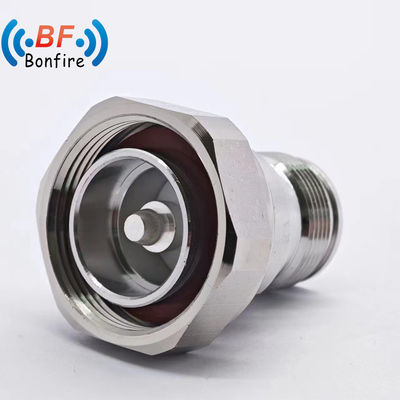 DC-4GHz Low Pim -160dbc Low Vswr 4.3/10 Γυναικείο σε N αρσενικό RF προσαρμογέα